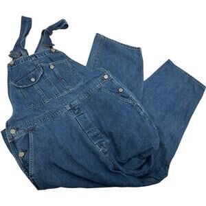 Vintage 90s Women's Limited Jeans Carpenter Blue Denim Jeans Bibs Overalls